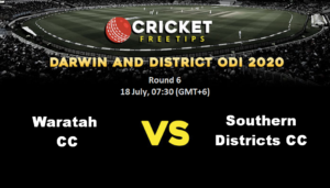 Online Cricket Betting – Free Tips | Darwin and District ODD 2020: Round 6 – Waratah CC vs Southern Districts CC